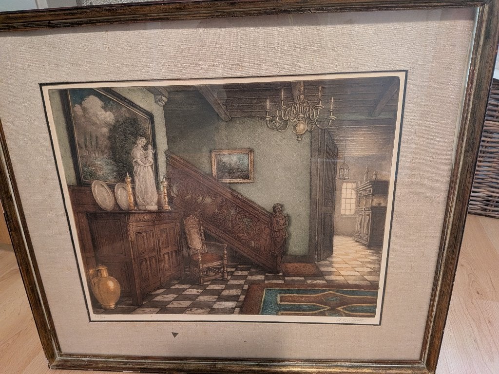 SCHILDERIJ, Ophalen, 50 – 75, Zo goed als nieuw, Schilderij