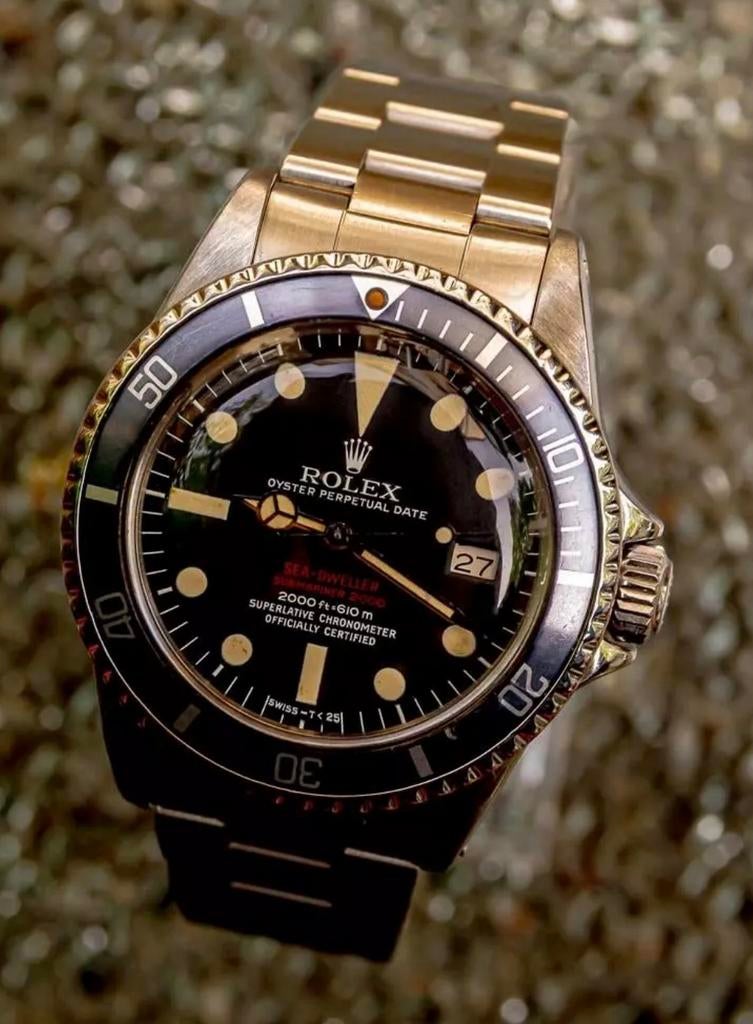 Rolex sea dweller 1665 dubbele rode meisjesset, Ophalen of Verzenden, Zo goed als nieuw, Rolex