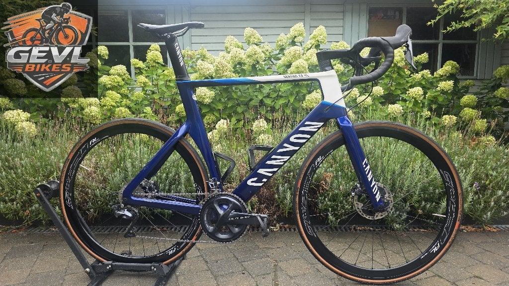 Vélo de route Canyon Aeroad CF SL 8 XL Ultegra Disc, Vélos & Vélomoteurs, 57 à 61 cm, Enlèvement, Utilisé, Carbone