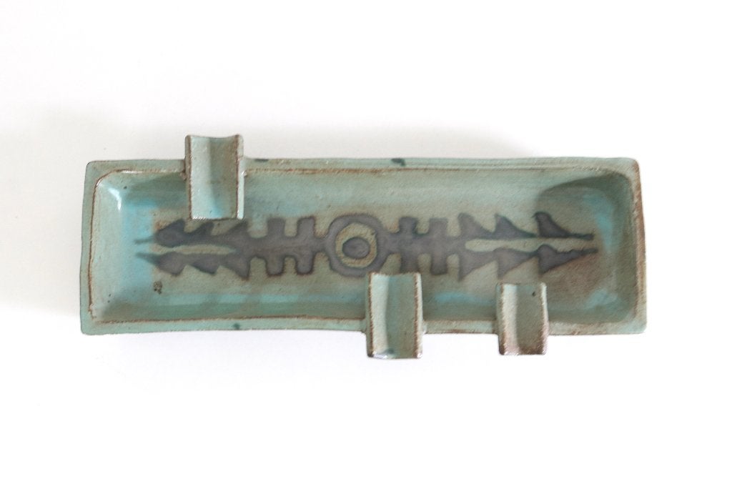 Vintage langwerpige keramische asbak Keramar, Antiek en Kunst, Antiek | Keramiek en Aardewerk, Ophalen