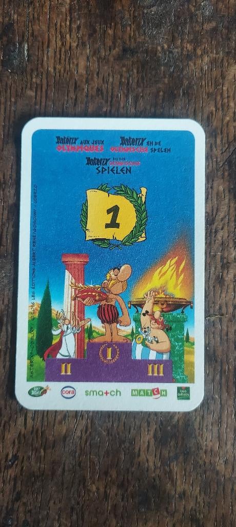 Autocollants "Astérix aux jeux olympiques"., Overige supermarkten, Ophalen of Verzenden