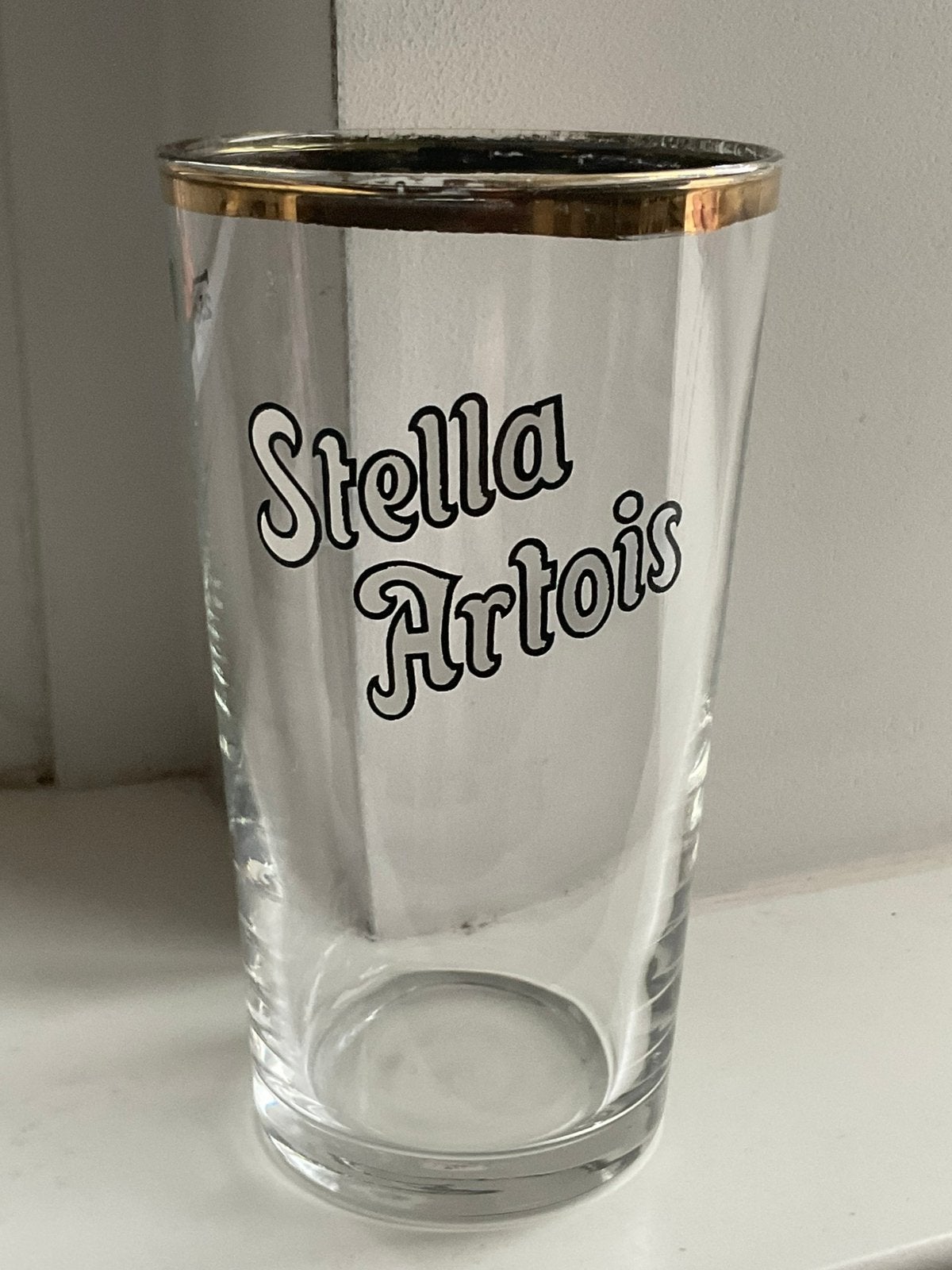 Oud bierglas Stella Artois, Verzamelen, Verzenden, Zo goed als nieuw, Stella Artois