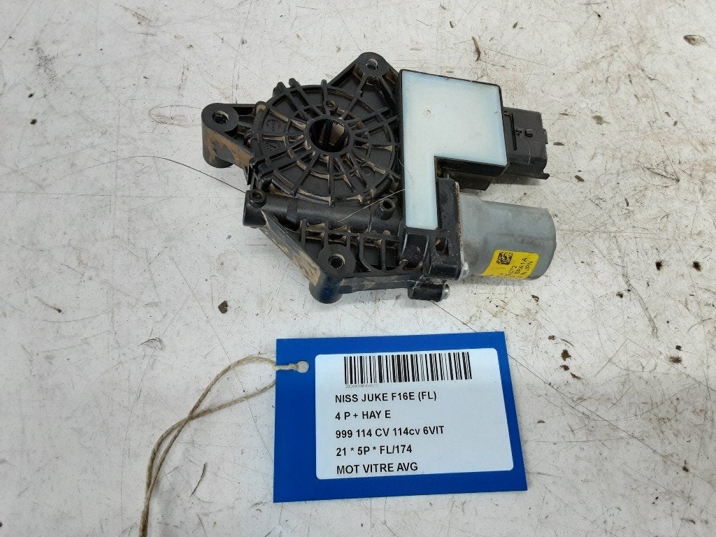 MOTEUR LEVE VITRE ELECTRIQUE AVANT GAUCHE Nissan Juke (F16), Utilisé, Avant, Nissan