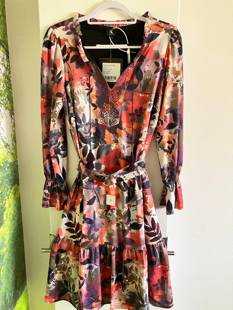 Jurk K Design S Nieuw met label NP €89.95, Kleding | Dames, Jurken, K-design, Ophalen of Verzenden, Nieuw, Maat 36 (S)
