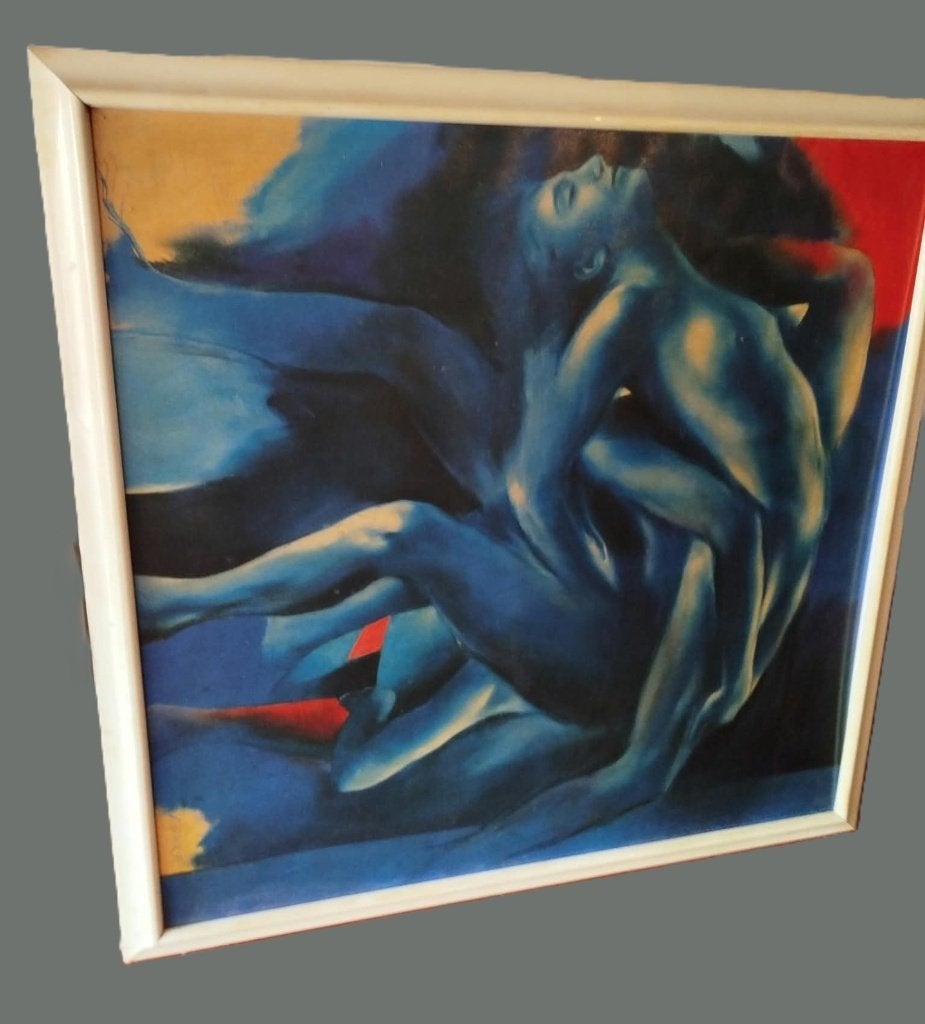 Grote ingelijste kunstdruck / Daniel Gasser-Frauenkörper, Ophalen