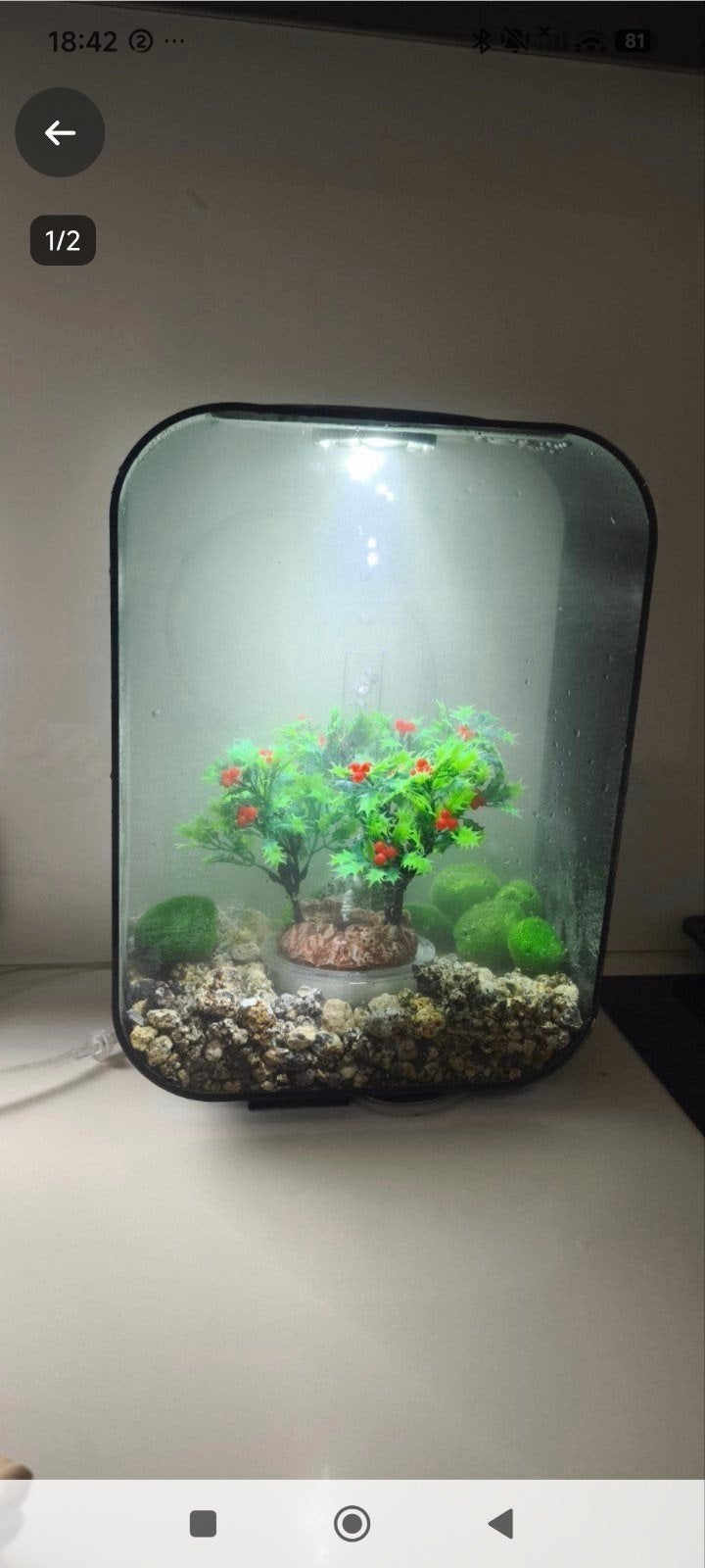 Biorb Design Aquarium 15L, Enlèvement, Pompe, Filter