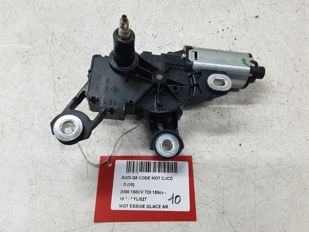RUITENWISSERMOTOR ACHTER Audi Q5 (8RB) (8R0955711B), Gebruikt, Mevr. I. Hauben, Audi, Rue de l'Espoir 34 34
4030  GRIVEGNÉE, BE