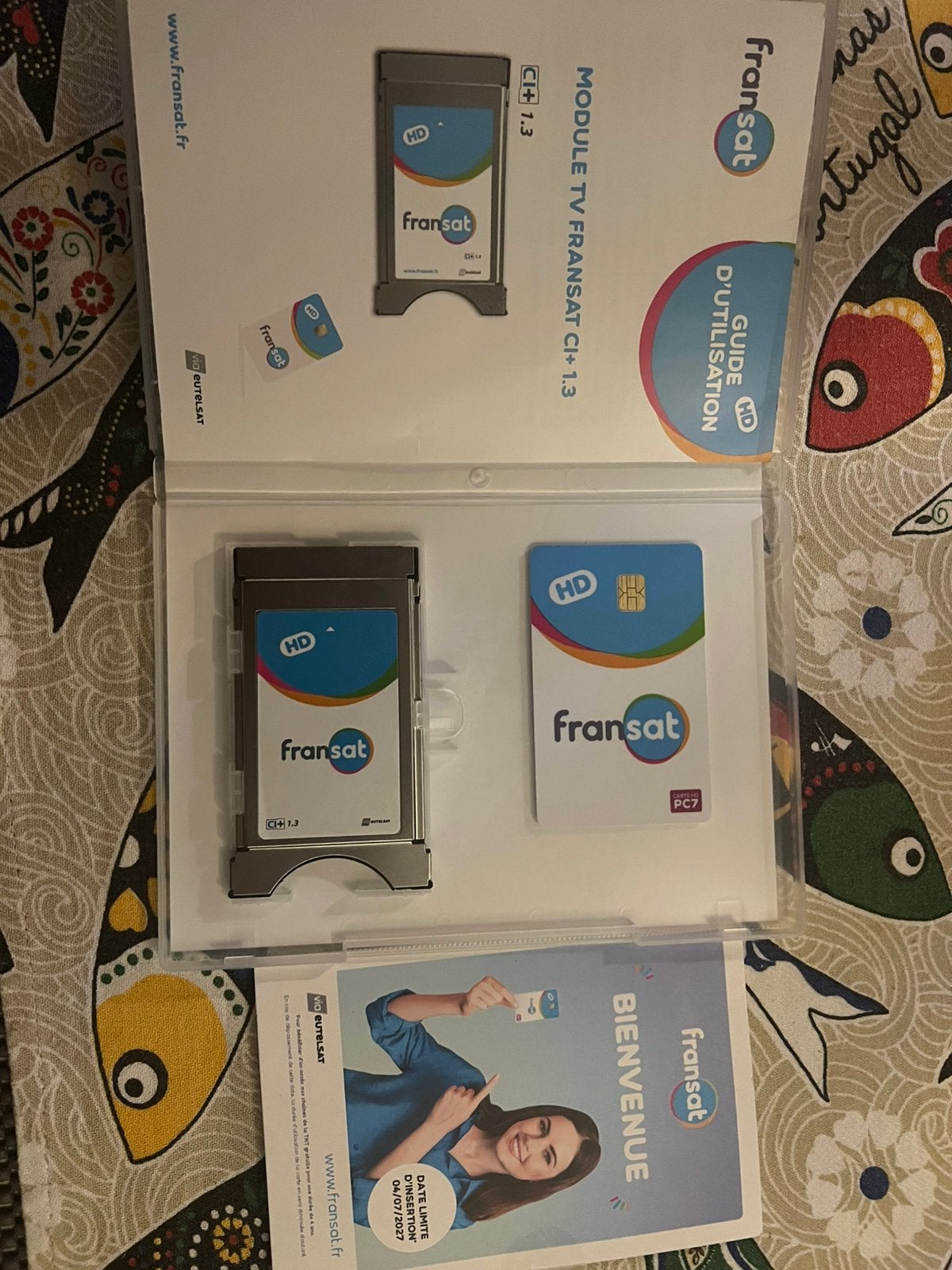 carte Frasat neuve jamais utiliser avec boitier ci+, Enlèvement ou Envoi, Neuf