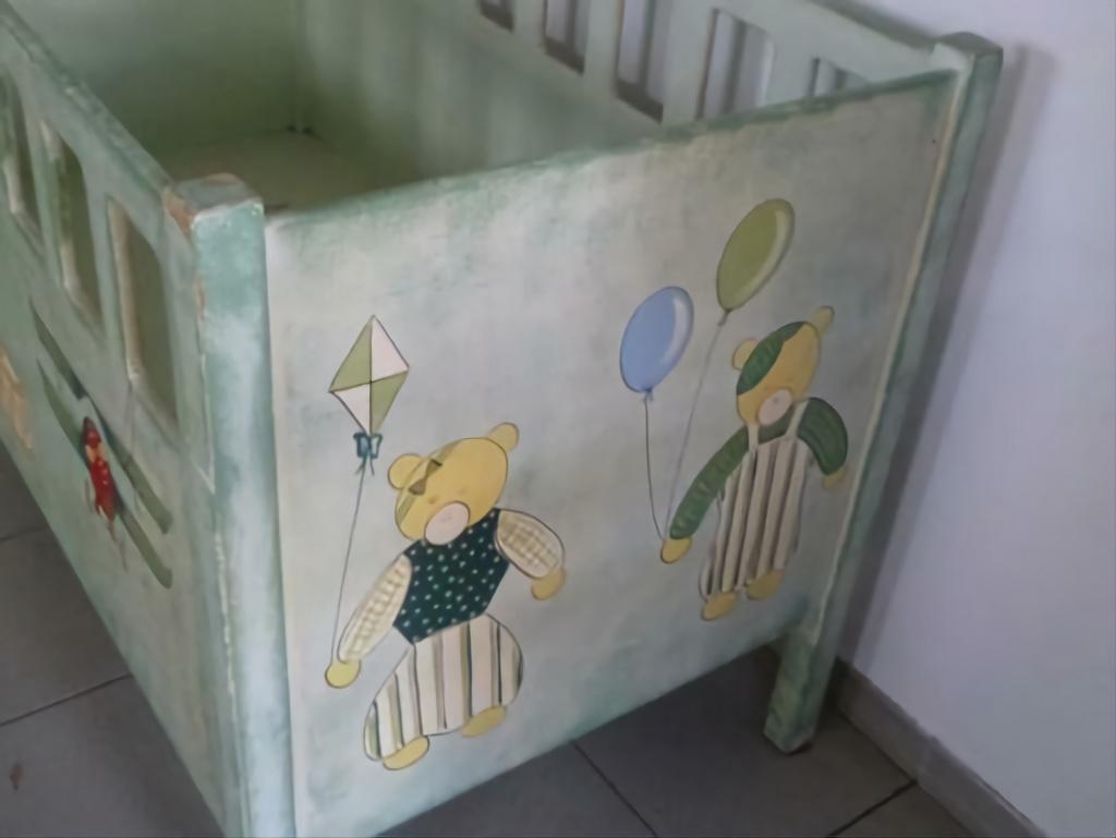 Leuk kinderbed, Ophalen, Gebruikt, Minder dan 140 cm, Minder dan 70 cm
