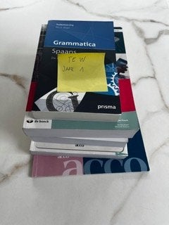 Lot Studieboeken 1 ste jaar TEW, Boeken, Studieboeken en Cursussen, Ophalen of Verzenden, Zo goed als nieuw, Hoger Onderwijs
