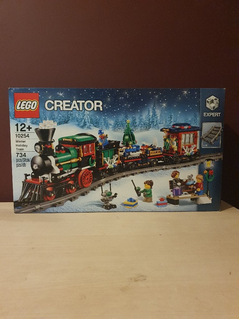 Lego 10254 Wintervakantietrein, Kinderen en Baby's, Speelgoed | Duplo en Lego, Ophalen, Lego, Nieuw, Icons