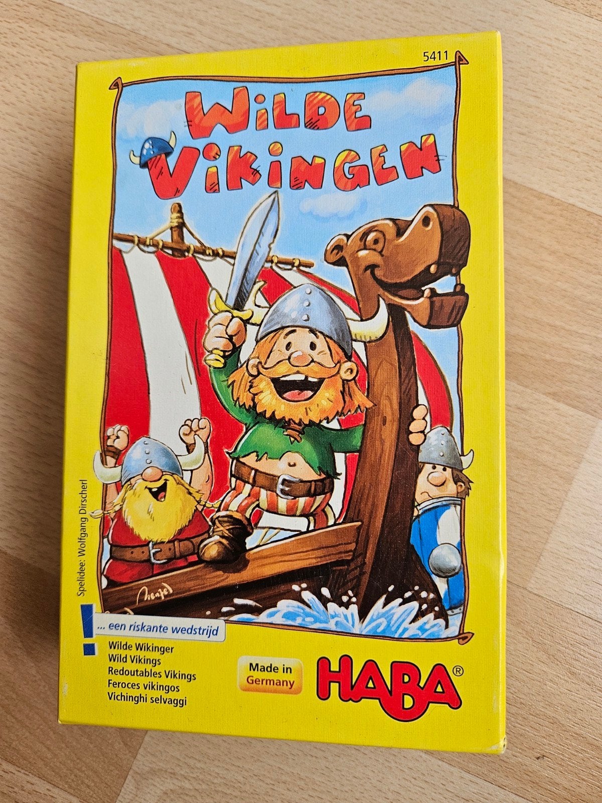 wilde vikingen, Ophalen