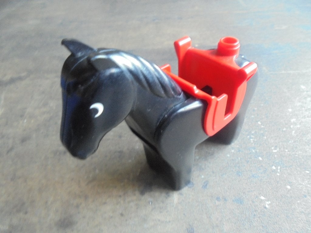 Lego Duplo Animal Horse with Movable Head (zie foto's), Enlèvement ou Envoi, Utilisé, Briques en vrac, Duplo