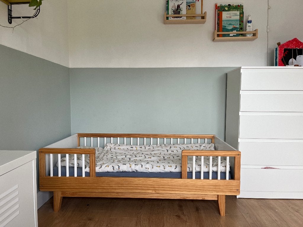 Peuterbed Petite Amelie, Ophalen, Gebruikt, 70 tot 85 cm, 140 tot 160 cm