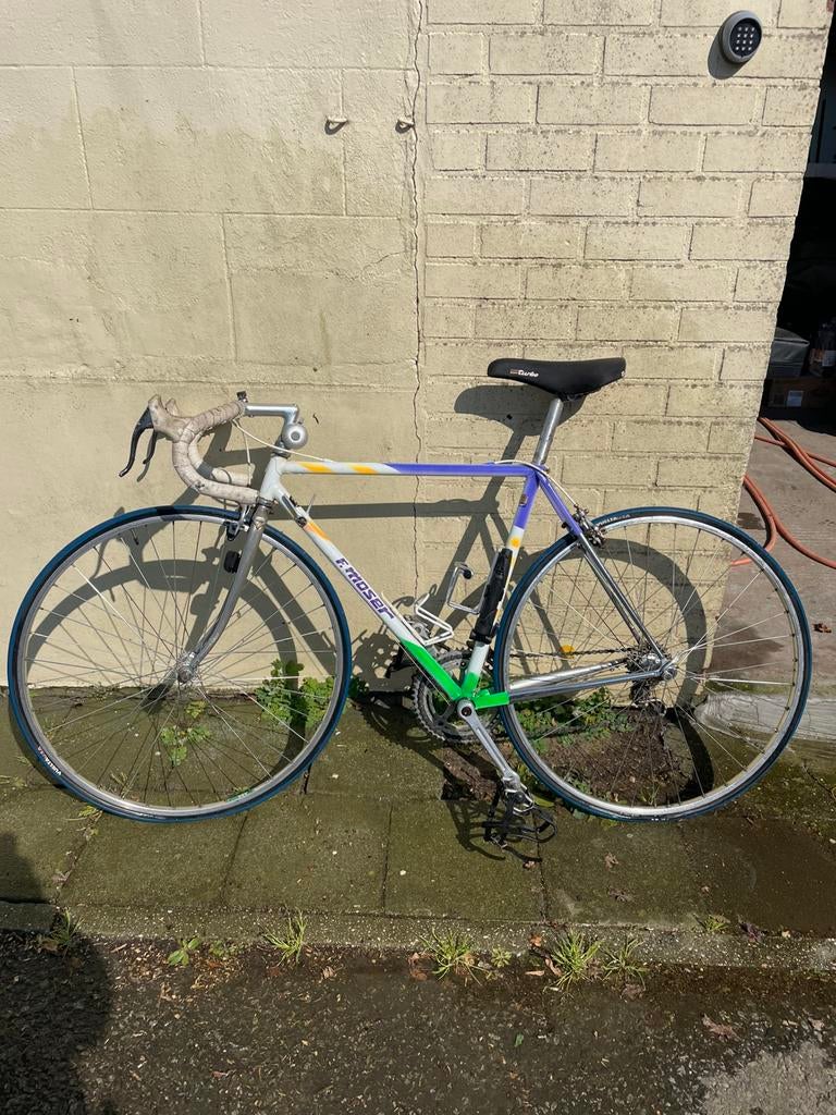 Originele F moser koersfiets, Fietsen en Brommers, Ophalen, Gebruikt, Heren, Overige merken
