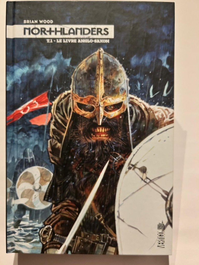 Northlanders T1 — Le Livre anglo-saxon — Brian Wood — Frans, Eén stripboek, Ophalen of Verzenden, Gelezen, Brian Wood