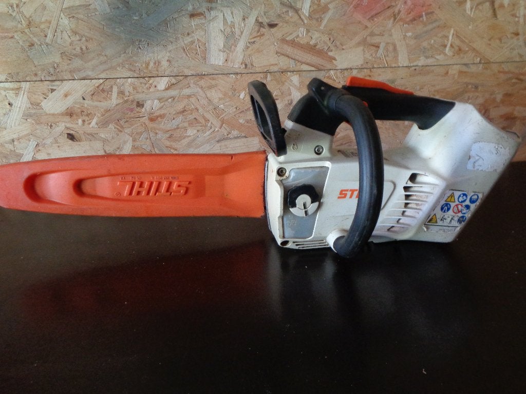 Stihl MSA 161 T kettingzaag, Bricolage & Construction, Outillage | Scies mécaniques, Enlèvement, Utilisé, Tronçonneuse, Stihl