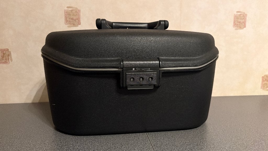 beautycase samsonite, Comme neuf, Enlèvement, Avec serrure, Rigide