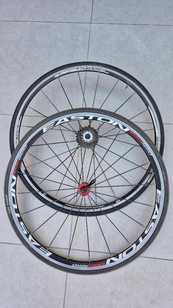 Voor en achter wielen Racefiets 28 inch- Perfecte staat >, Fietsen en Brommers, Gebruikt, Titanium, Racefiets, Ophalen