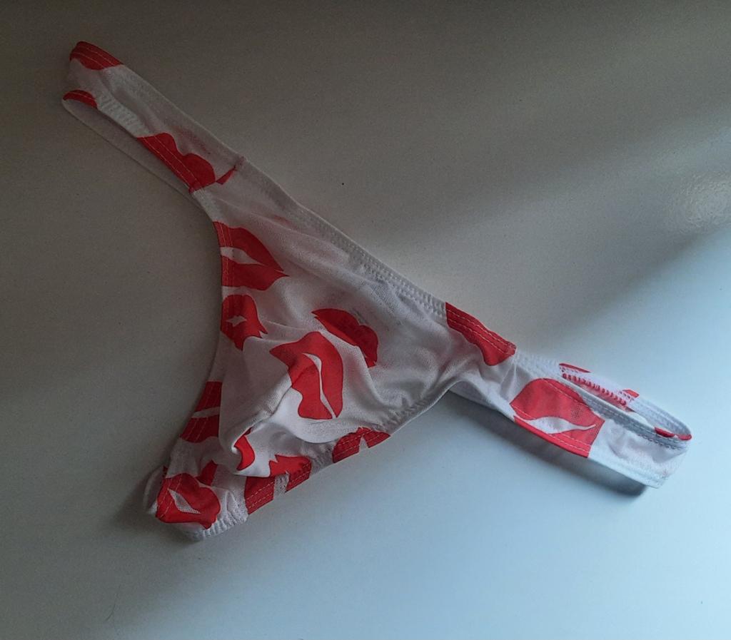 NIEUWE mannen string "L", Kleding | Heren, Ondergoed, Ophalen of Verzenden, Wit, Lingerie, Slip