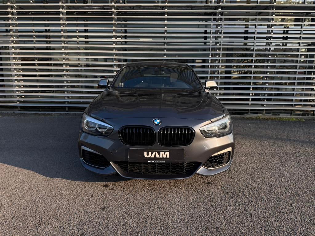 Bmw m140i LCI - leder - grote navi. - harman kardon, Cuir, Achat, Entreprise, Noir
