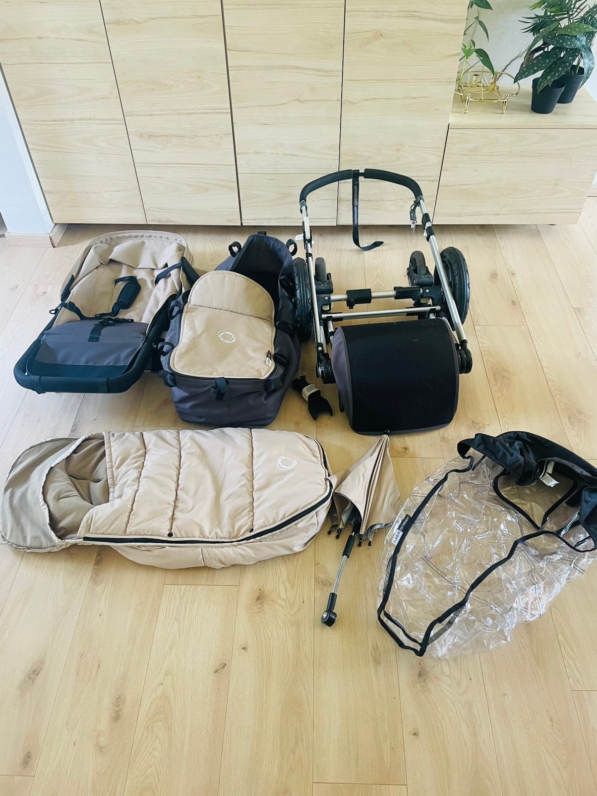 Beige bugaboo kameleon, Enlèvement ou Envoi, Utilisé, Bugaboo