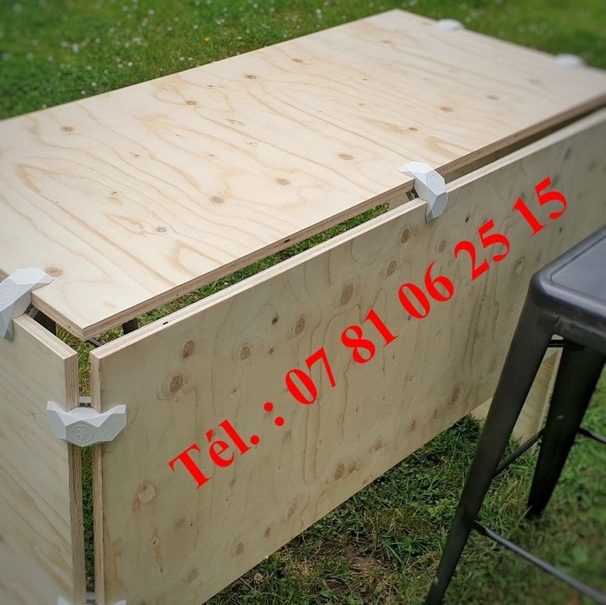 COUPES DE MULTIPLEX PIN ELLIOTIS 122 X 47 CM *15mm, Enlèvement, Neuf, Multiplex, Moins de 20 mm