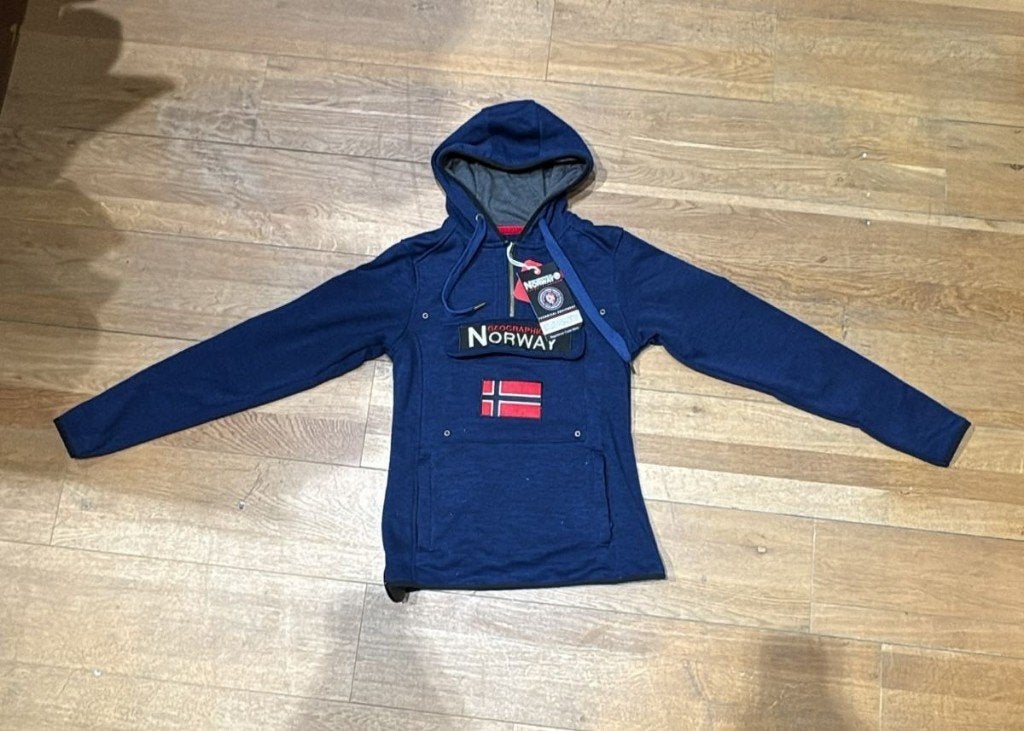 Upclassica sweat à capuche Geo Norway femme marine, Kleding | Dames, Blauw, Geographical Norway, Nieuw, Ophalen of Verzenden