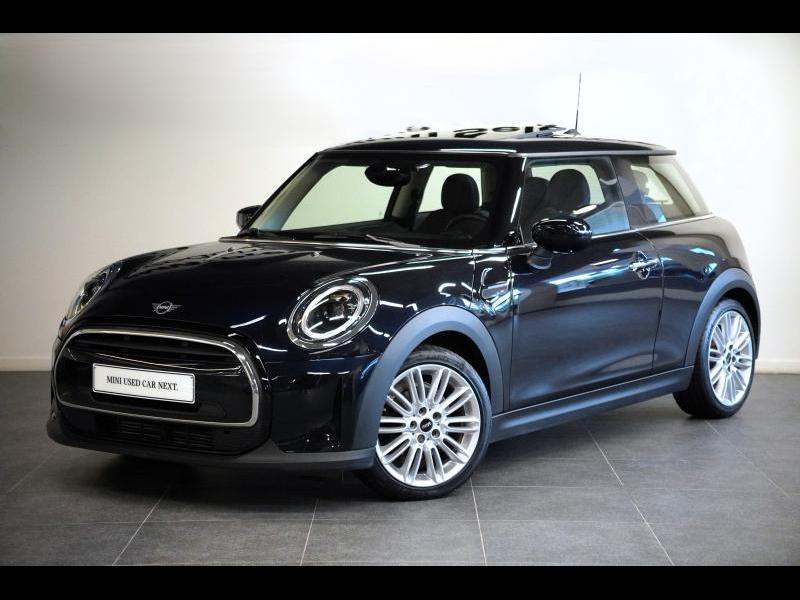 MINI Cooper PANORAMADAK LED LICHT SPORTZETELS, Auto's, Mini, 1498 cc, 136 pk, Zwart, Bedrijf