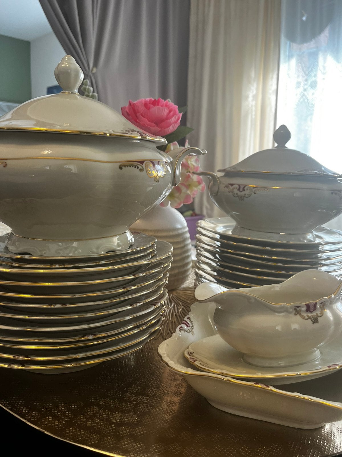 Servies, Ophalen