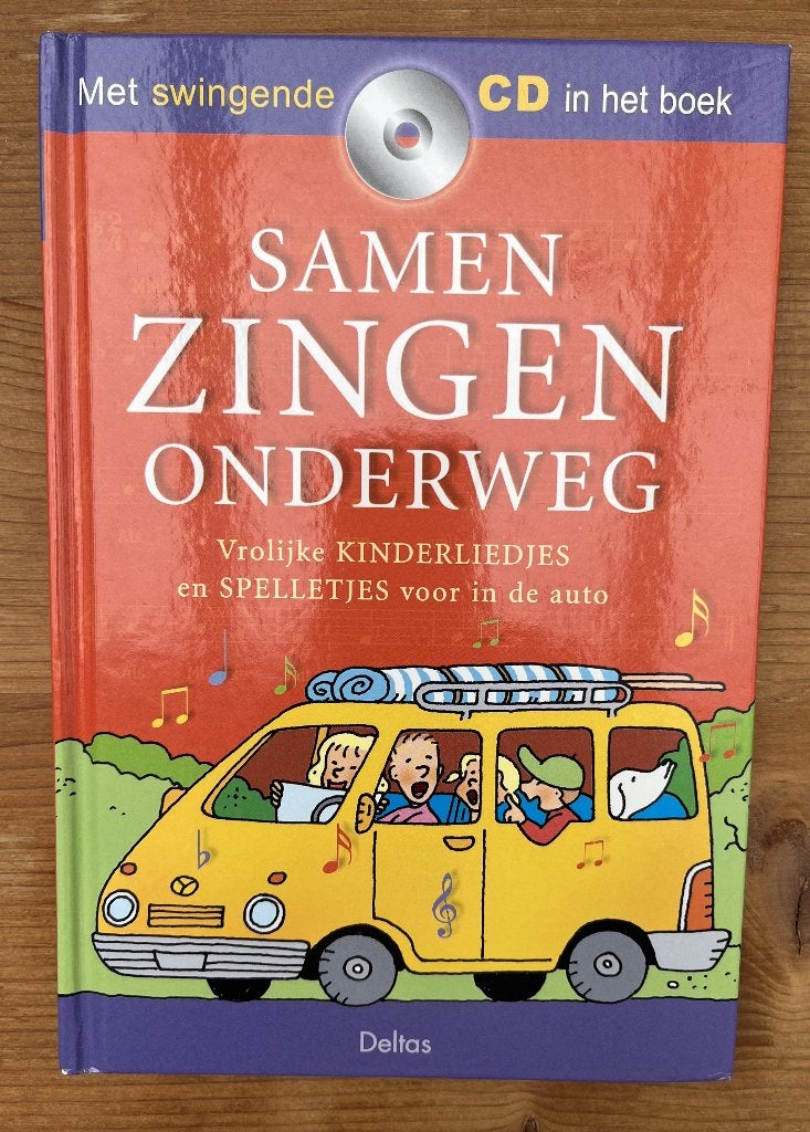 Kinderliedjes en spelletjes boek en CD, Ophalen, Overige typen, Overige typen, Zo goed als nieuw