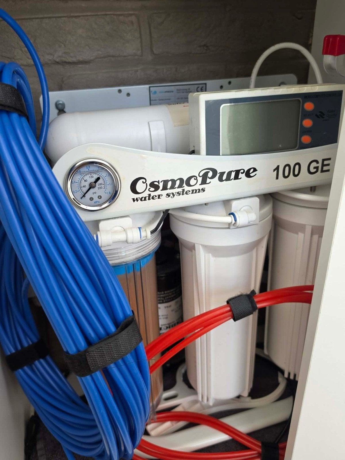 OsmoPure 100 GE DELUXE, Enlèvement