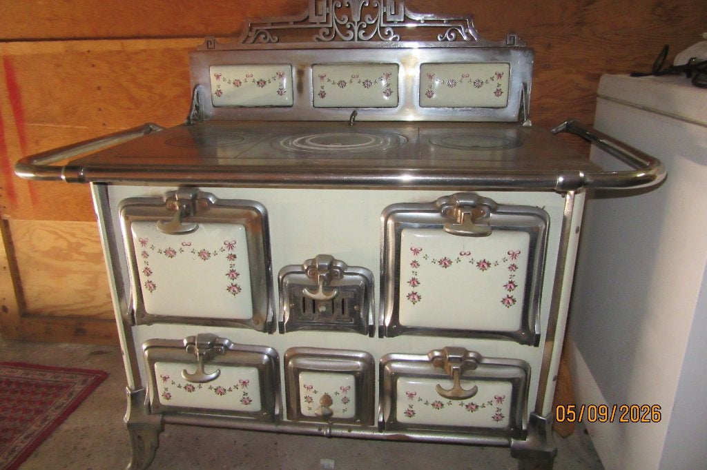 Poêle ancien Les Fonderies Bruxelloise Haren, Autres carburants, Enlèvement, Utilisé, Autres types