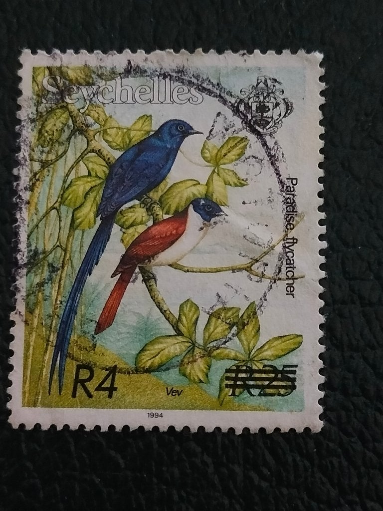 Seychelles 2004 - oiseaux, avec surcharge, Timbres & Monnaies, Timbres | Afrique, Envoi, Autres pays, Affranchi