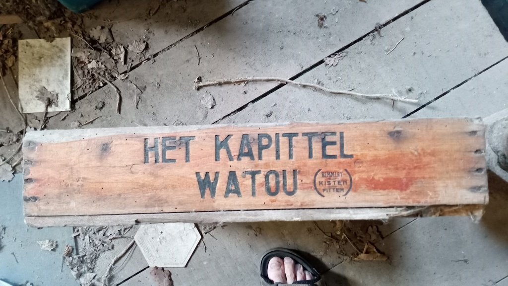 houten bak Watou het kapittel, Verzamelen, Ophalen of Verzenden