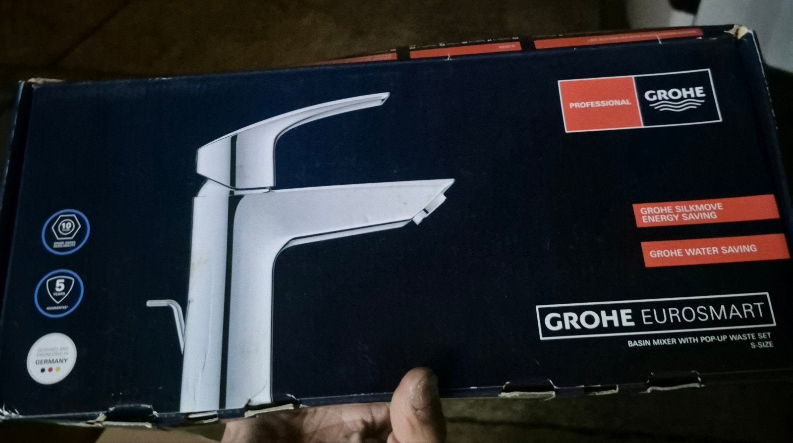 grohe Robinet de sdb lave main, Bricolage & Construction, Enlèvement ou Envoi, Neuf, Chrome, Robinet
