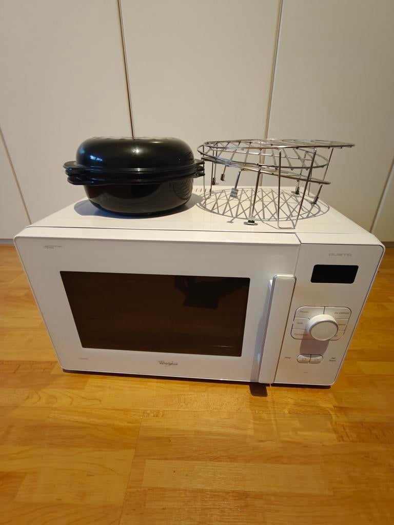 Oven/microgolf wit Whirlpool Gusto - zo goed als nieuw - pri, Electroménager, Fours, Comme neuf, Autoportant, Air chaud, Fonction micro-ondes