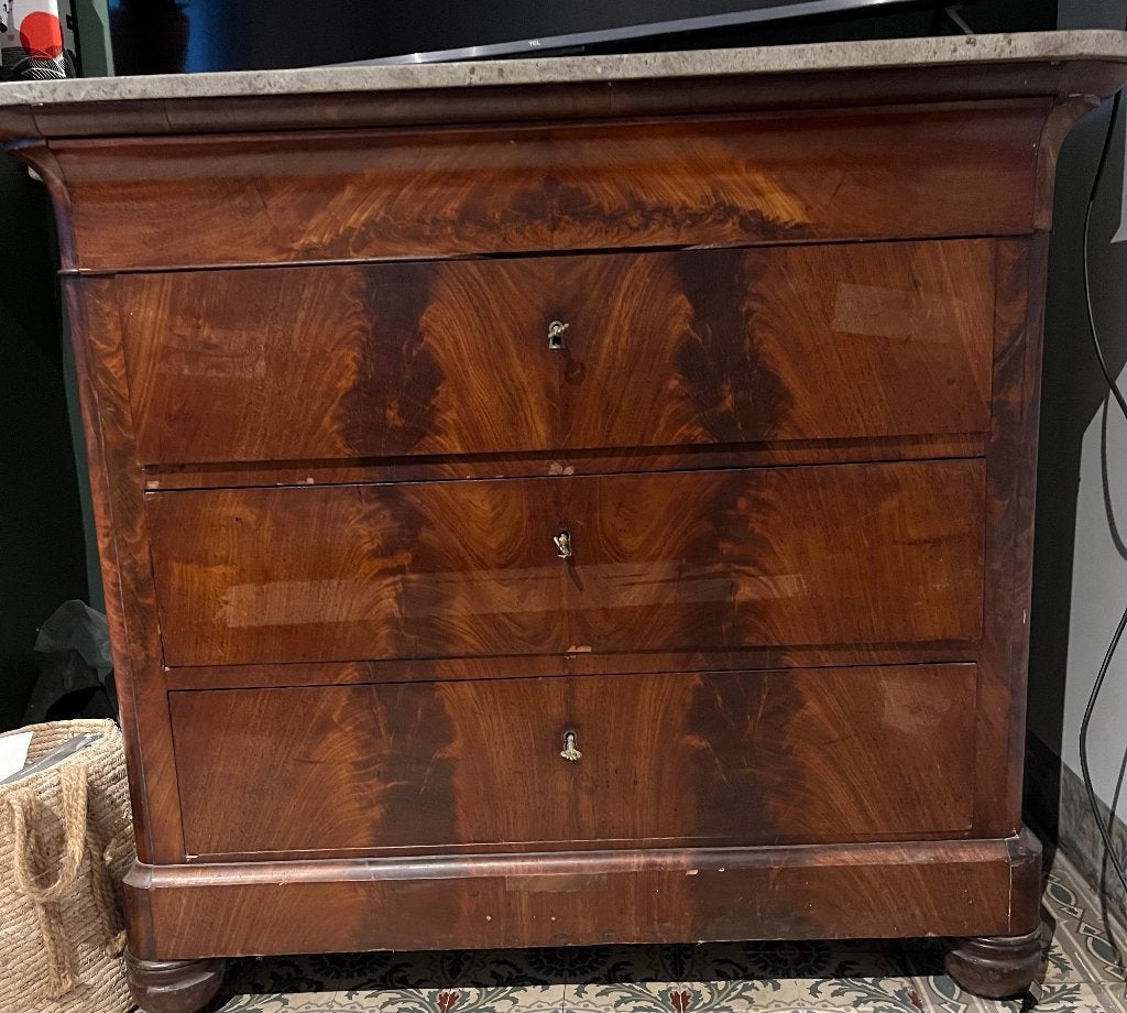Commode, Maison & Meubles, 3 ou 4 tiroirs, Louis Philippe, 100 à 150 cm, Enlèvement