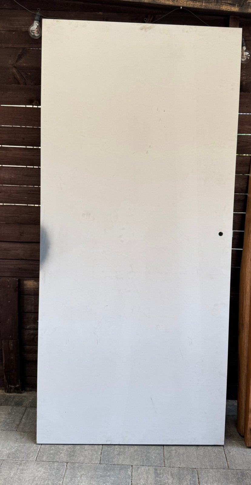 Binnen verfdeur compleet met scharnieren & afkasting, Ophalen, 80 tot 100 cm, Binnendeur, Nieuw
