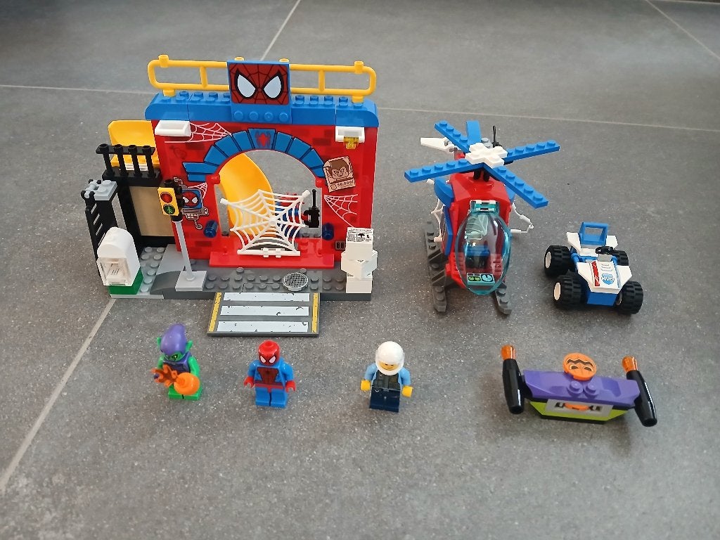 Lego Marvel Super Heroes 10687 La cachette de Spider-Man, Enlèvement ou Envoi, Marvel, Lego, Ensemble complet