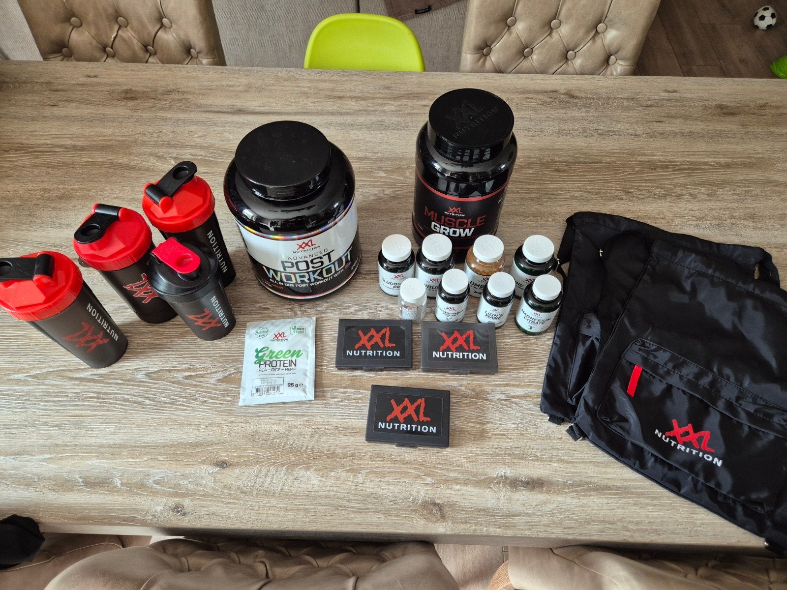 xxl nutrition voedingssuplementen, Enlèvement