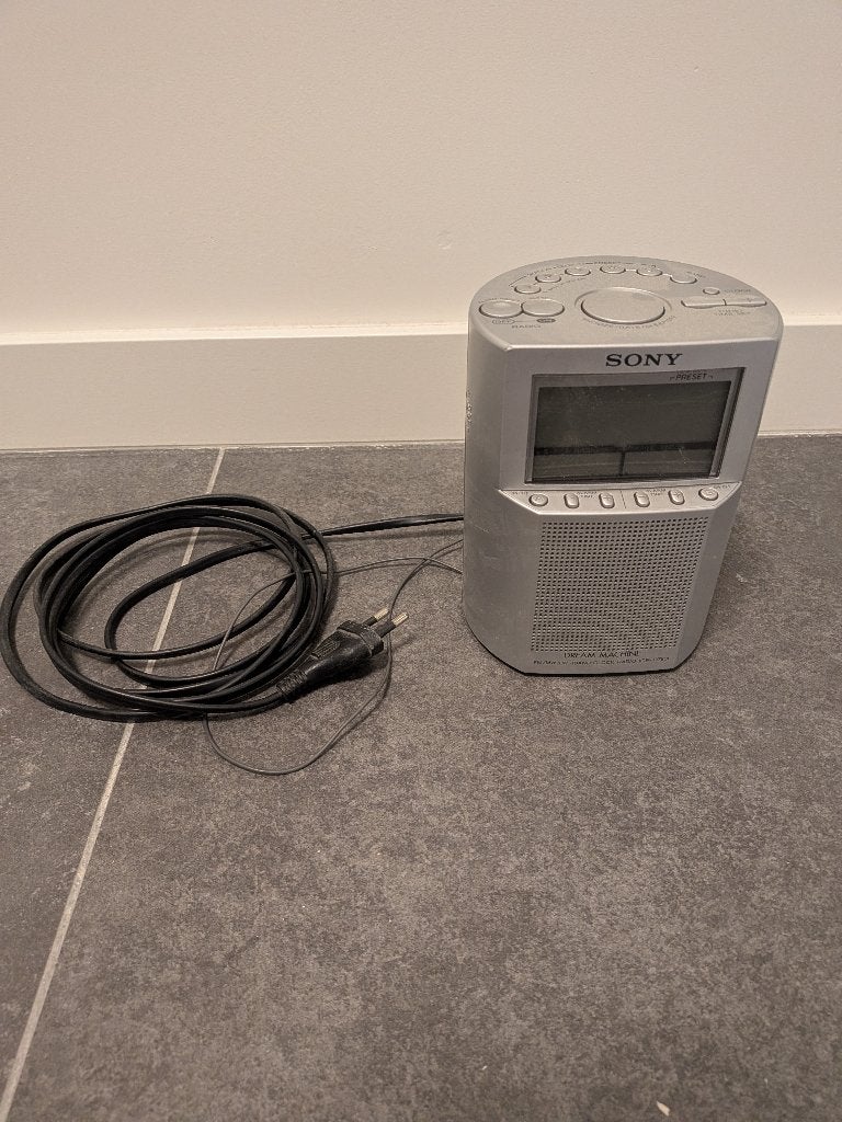 Radio-réveil Sony Dreammachine ICF-C793L, Electroménager, Réveils, Enlèvement, Utilisé, Analogique