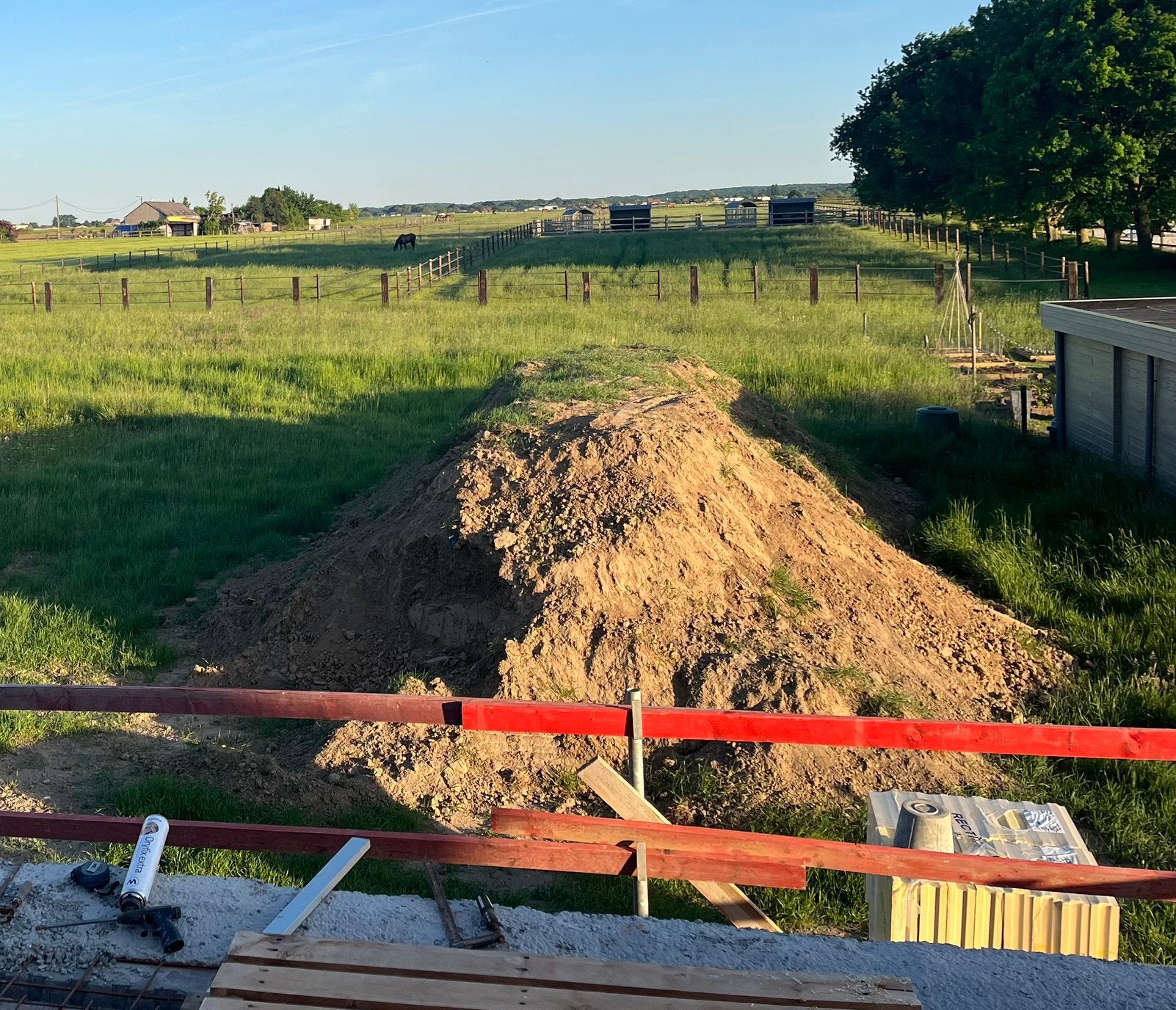 Gratis af te halen: propere grond in Kampenhout, Ophalen