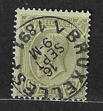 België OPC 47 Z.M. Koning Leopold II, Postzegels en Munten, Ophalen of Verzenden, Gestempeld, Staatshoofden