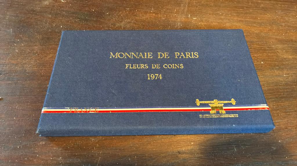 Munten “fleurs de coins 1974”, Ophalen