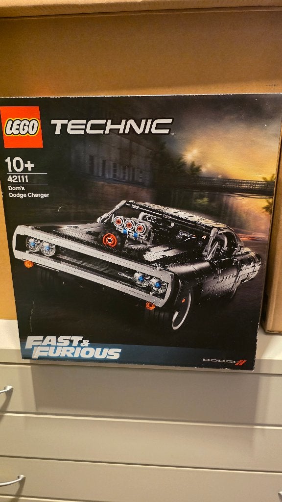Lego 42111: Dom's Dodge Charger, Nieuw, Ophalen of Verzenden, Technic, Complete set