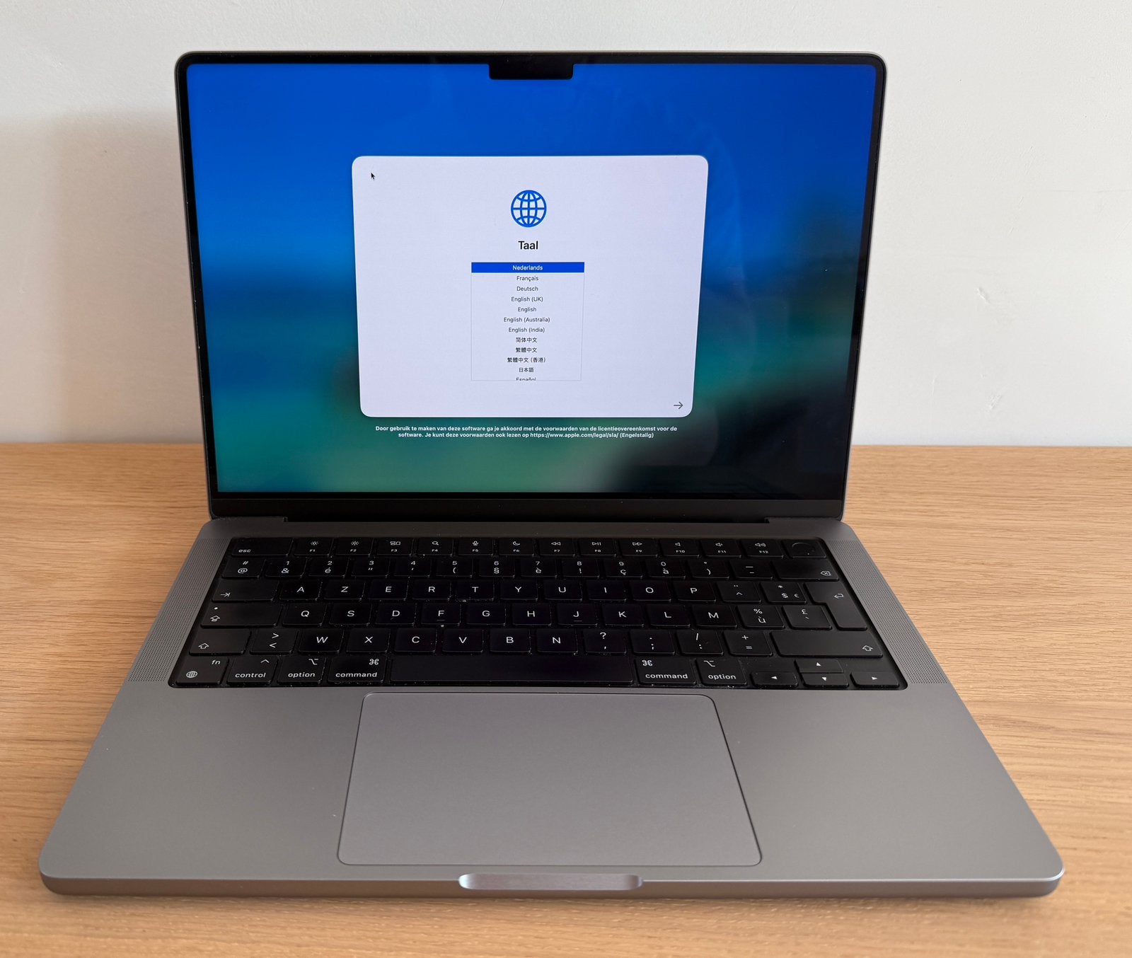 Macbook Pro 14" M2 Pro (Space Gray), Ophalen of Verzenden, Zo goed als nieuw, MacBook