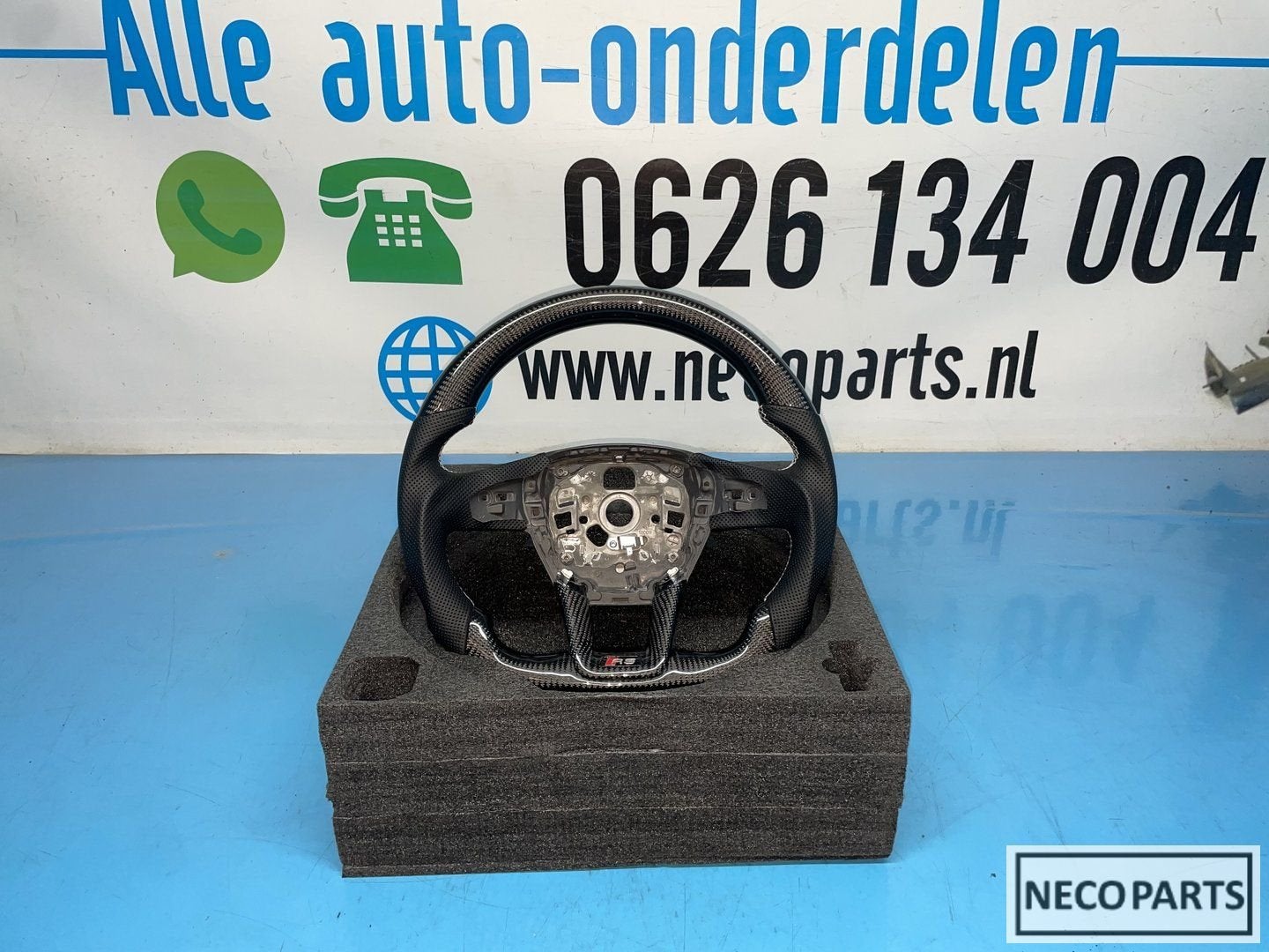 AUDI A6 S6 C8 A7 S7 Q5 Q7 Q8 A4 S4 A5 S5 CARBON STUUR, Auto-onderdelen, Gebruikt, -, -, -