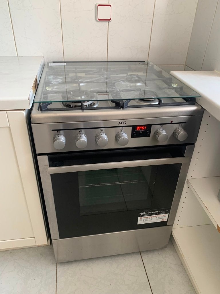 Cuisinière à gaz, Elektronische apparatuur, Fornuizen, Ophalen, Gebruikt, Hete lucht, 4 kookzones