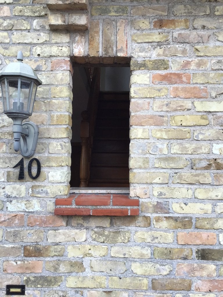 Raam in meranti, Ophalen, Zo goed als nieuw, Hout, Raamkozijn